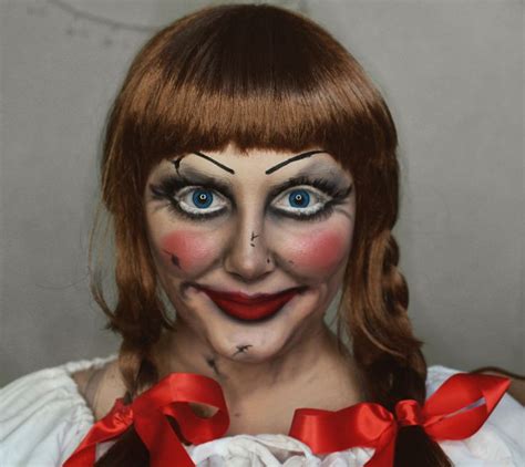 Annabelle Halloween Makeup Annabelle Halloween Halloween Makeup