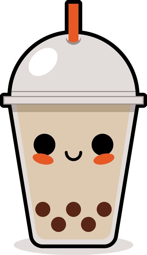 Kawaii Boba Tea 24259246 Vector Art At Vecteezy