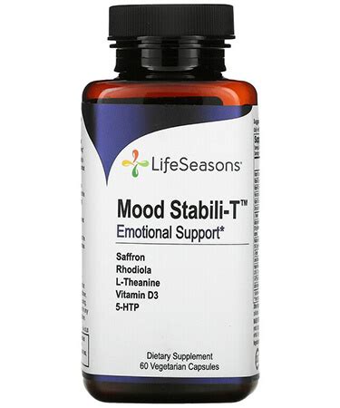 Lifeseasons Mood Stabili T Capsules For Balanced Mood Emotional