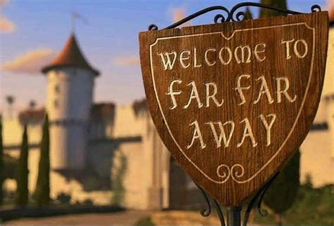 Shrek Costume Party Far Far Away Shrek 2 Castle Sign Shrek Birthday