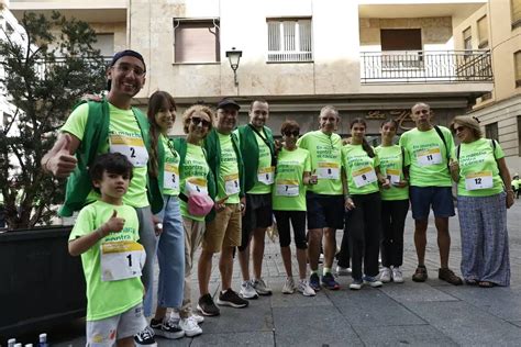 Las mejores imágenes de la Marcha contra el Cáncer de Salamanca La