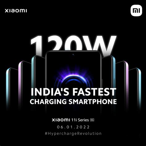 Xiaomi 11i HyperCharge To Feature 120W Fast Charging Launches Jan 6