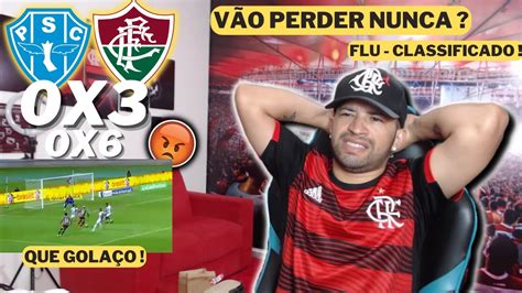 REACT PAYSANDU 0X3 FLUMINENSE VÃO PERDER NUNCA CLASSIFICADOS COPA