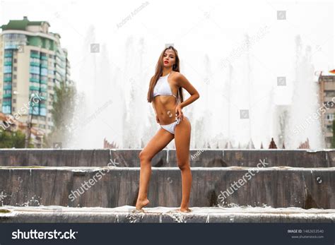Full Body Portrait Beautiful Sexy Brunette Stock Photo 1482653540 Shutterstock