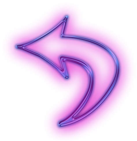 Neon Purple Arrow Clipart Neon Arrow Sign Png Full Size Png Clipart