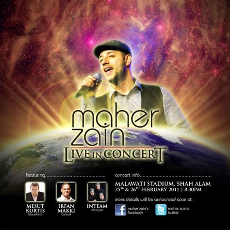 Menggapai Keluarga Sakinah Mawaddah Warahmah.....: Maher Zain - Live in Concert ~ Mercy to Mankind