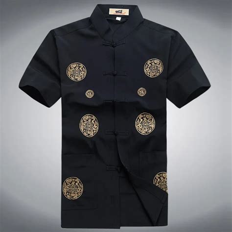 Chinese Traditional Men S Tang Suit Orient Tops Oriental Shirts For Men