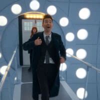 Fourteenth Doctor Running Underneath Tardis Interior Cultbox