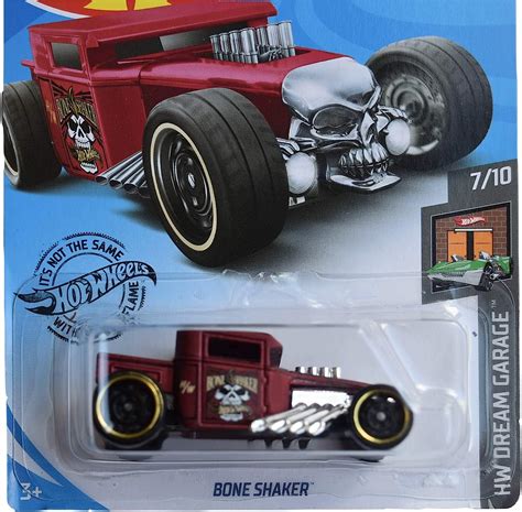 【楽天市場】ホットウィール マテル ミニカー ホットウイール Hot Wheels Dream Garage 710 Bone Shaker 135250 Redホットウィール マテル