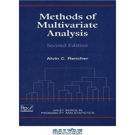 خرید و قیمت دانلود کتاب Methods Of Multivariate Analysis ترب