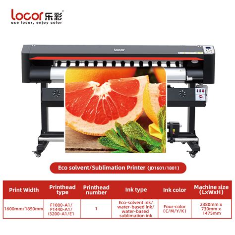 Fast Speed 1 8m 6FT XP600 I3200 Head Digital Inkjet Eco Solvent Indoor