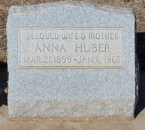 Anna Jacobina Walz Huber 1899 1967 Mémorial Find a Grave