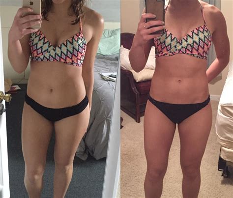 F 23 5 3 [126lbs 124lbs 2lbs] More Muscle Less Fat R Progresspics