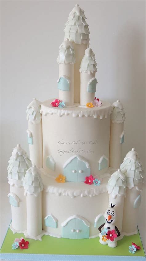 Ice Castle Decorated Cake By Shereen Cakesdecor