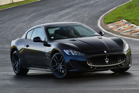 Wallpaper Maserati Granturismo Mc Sportline Side View Black Hd