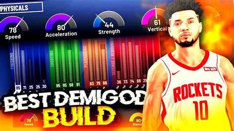 NBA 2K20 BEST SHOOTING GUARD BUILD IN THE GAME BEST DEMIGOD SHOOTING