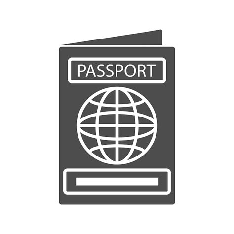 Premium Vector Passport Icon Design Vector Template