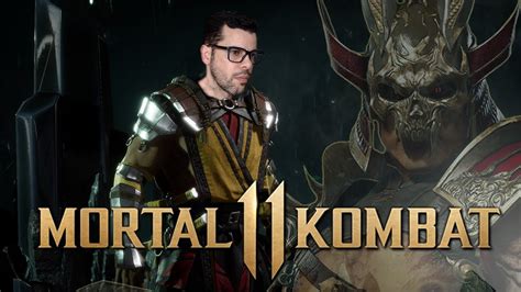 Scorpion Vs Shao Kahn Retranqueiro Kkk Mortal Kombat Youtube