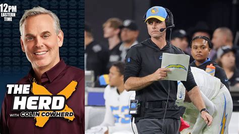 BREAKING NEWS Colin Cowherd On Chargers Firing Brandon Staley And Tom