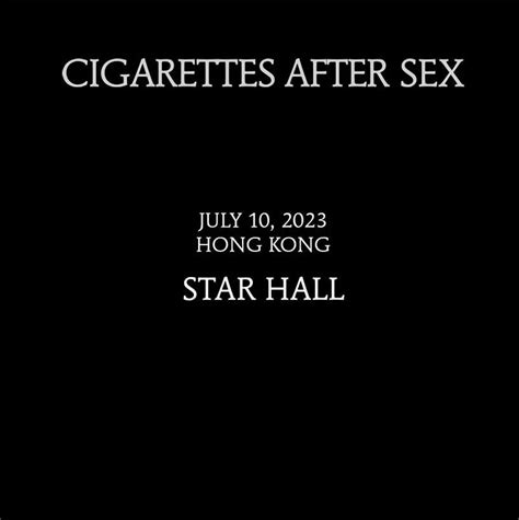 求Cigarettes after sex 香港演唱會飛 門票禮券 活動門票 Carousell