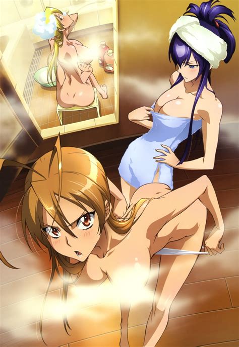 Busujima Saeko Marikawa Shizuka And Miyamoto Rei Highschool Of The