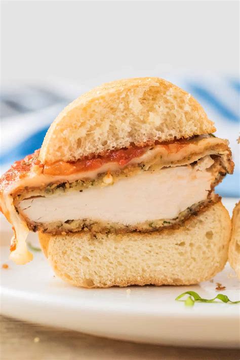 Chicken Parmesan Sandwich Easy Chicken Recipes