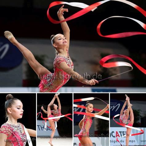 Graceful Collage Ribbon Performance By Arina Averina