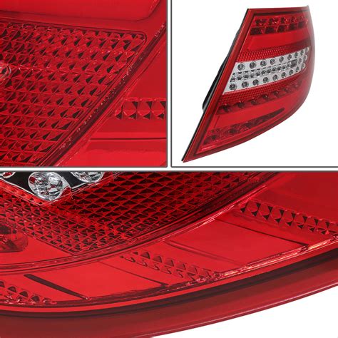 Car Rear Tail Light Left Right For MERCEDES BENZ W204 C Class C250 C300