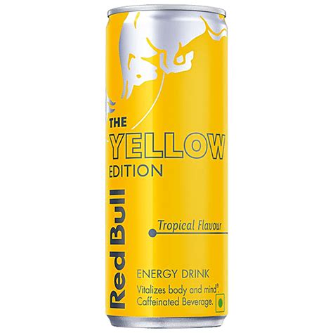 Buy Red Bull Energy Drink Tropical Yellow Edition Online At Best Price Of Rs 125 Bigbasket