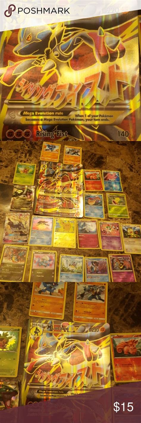 Rare Shiny Pokemon Trading Cards