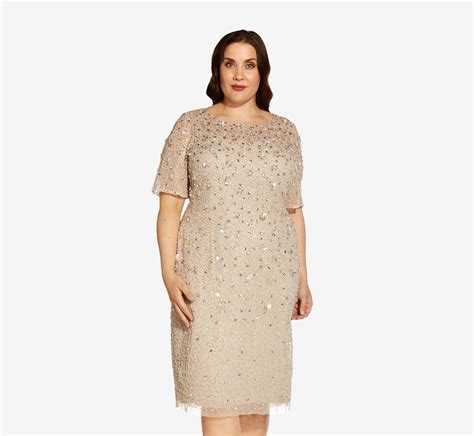 Plus Size Beaded Cocktail Dresses Hotsell