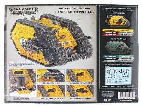 Warhammer The Horus Heresy Legiones Astartes Land Raider Proteus