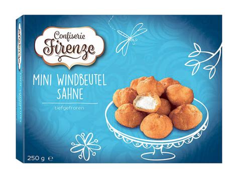 Confiserie Firenze Mini Sahne Windbeutel Lidl Sterreich Archiv