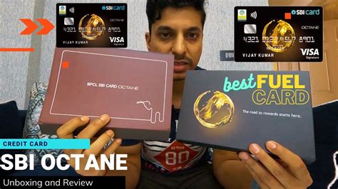 Sbi Octane Credit Card Unboxing Sbi Fuel Credit Card Best Credit