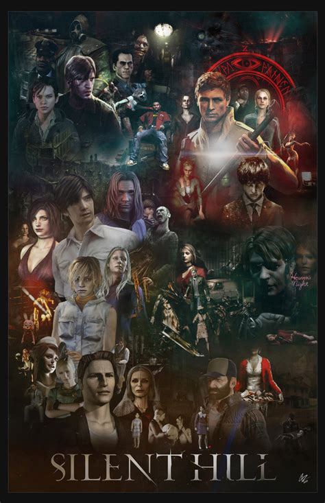 User Blogspenced031silent Hill Saga Poster Silent Hill Wiki