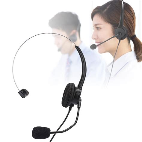 Sonew Headset for Landline Phone,Telephone Monaural Headset Landline ...