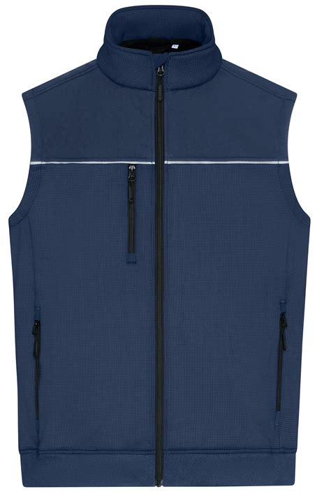 Unisex Hybrid Workwear Vest Navy Navy Daiber