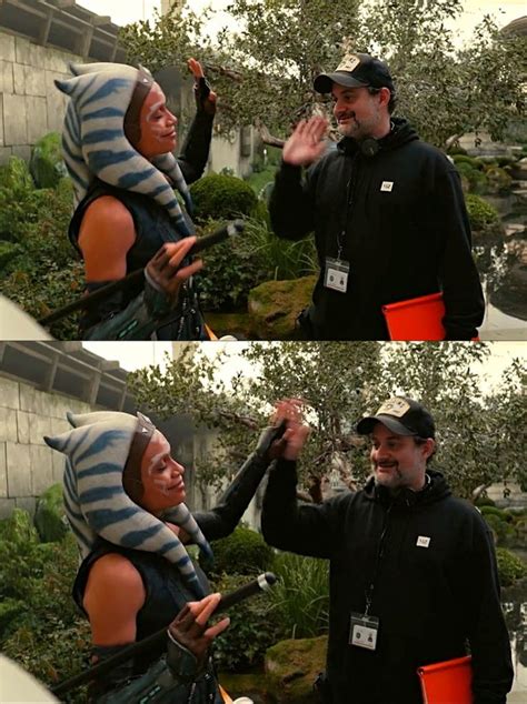 Rosario Dawson And Dave Filoni