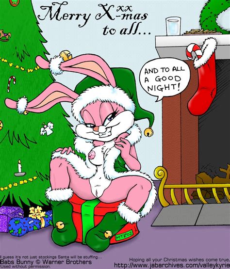 Rule 34 2002 Anthro Babs Bunny Boots Breasts Christmas Christmas Stocking Christmas Tree