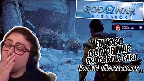 Alanzoka CHOROU Ao Ver Essa CENA GOD OF WAR RAGNAROK YouTube