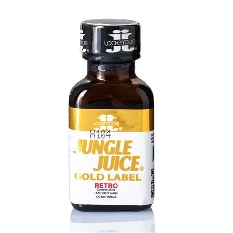 Jungle Juice Gold Label Retro Poppers 25 Ml Kaufen Bei Poppers Onlinede