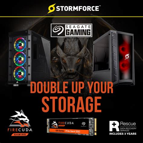 Stormforce Gaming On Twitter Double Up Your Storage With Seagate