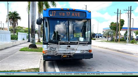 Bus Ride On Board Miami Dade Transit Bus Nabi Lfw