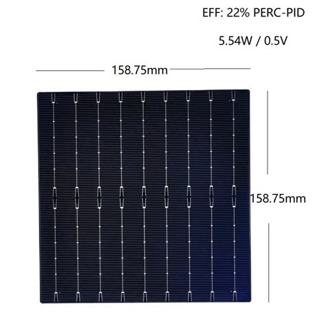 Diy Solar Panel Mono Silicon Solar Cells Efficiency Perc Tires