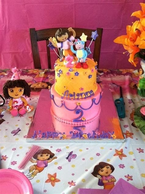 Dora The Explorer Birthday Party Ideas Photo 1 Of 20 Explorer