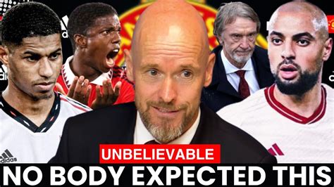 Just In Erik Ten Hag Reveals Shocking Selection For Man United S Pre