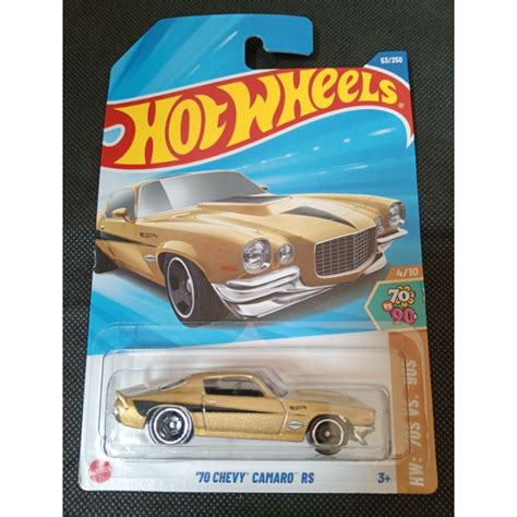 Hot Wheels Chevy Camaro Rs Shopee Malaysia