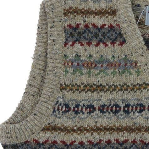 Crest Fair Isle Slip Over F Donegal Etsy Fair Isle