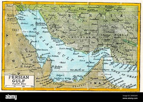 Persian Gulf Map