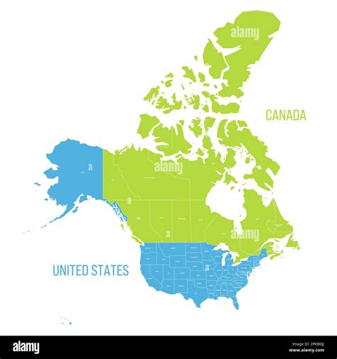 Political Map Of Alberta Im Genes Vectoriales De Stock Alamy